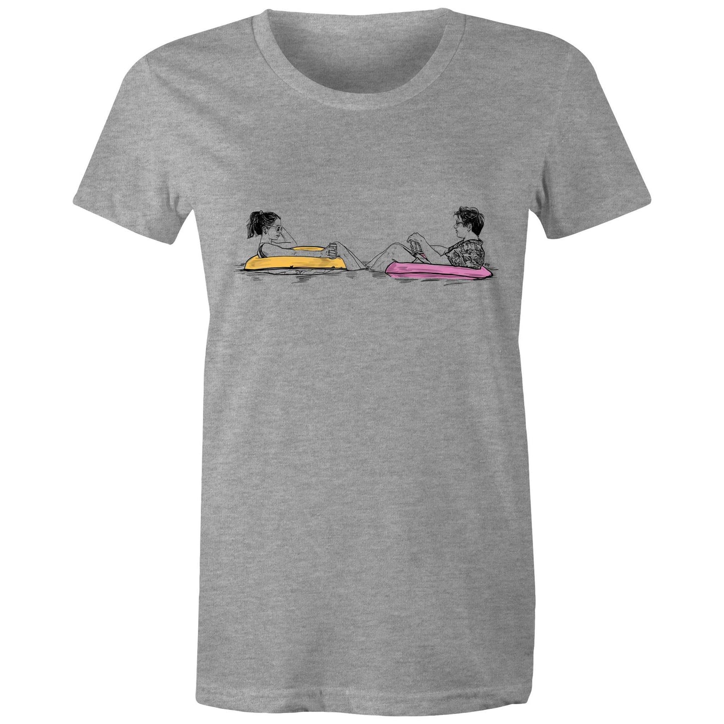 Sarah & Nyles - Women's Maple Tee
