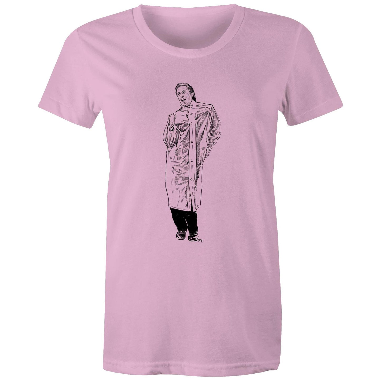 "You like Huey Lewis and The News?" - Women's Maple Tee