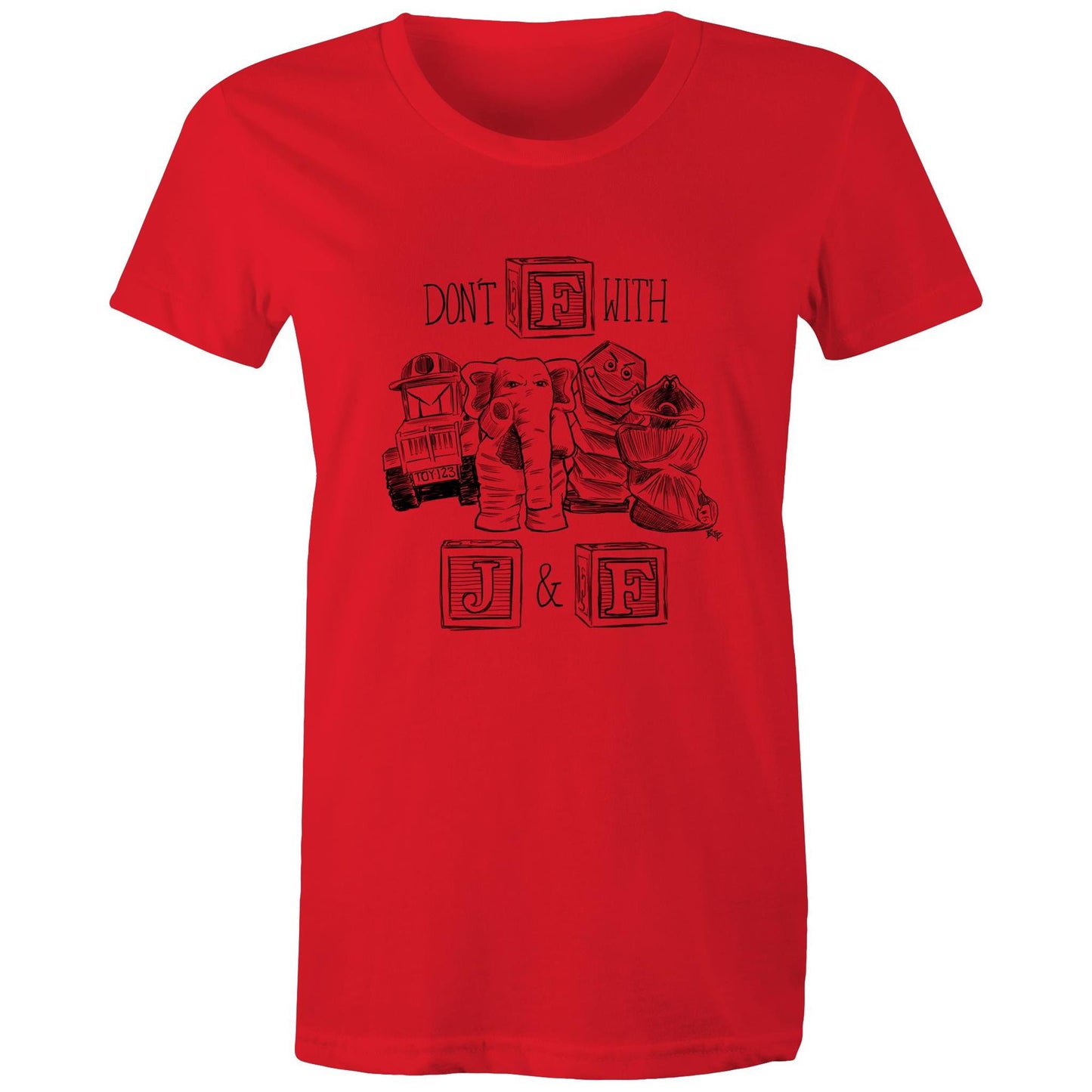 Johnson & Friends - Women's Maple Tee