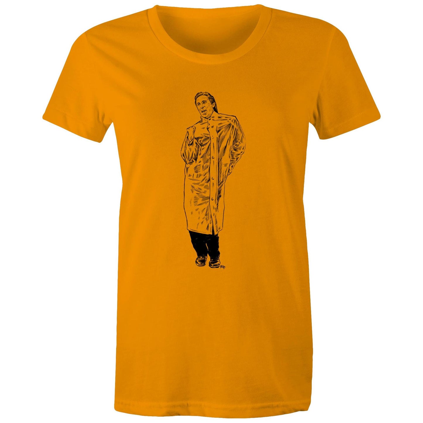 "You like Huey Lewis and The News?" - Women's Maple Tee