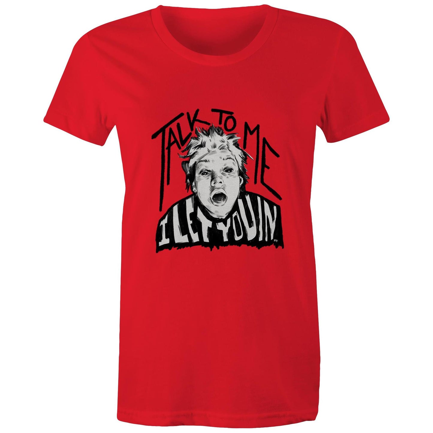 Talk To Me - Women's Maple Tee