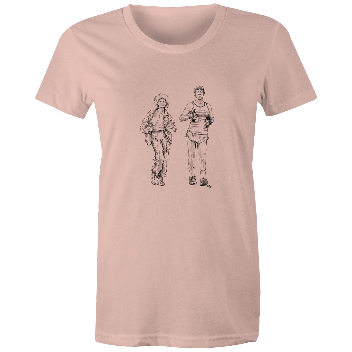 Kath & Kel - Women's Maple Tee