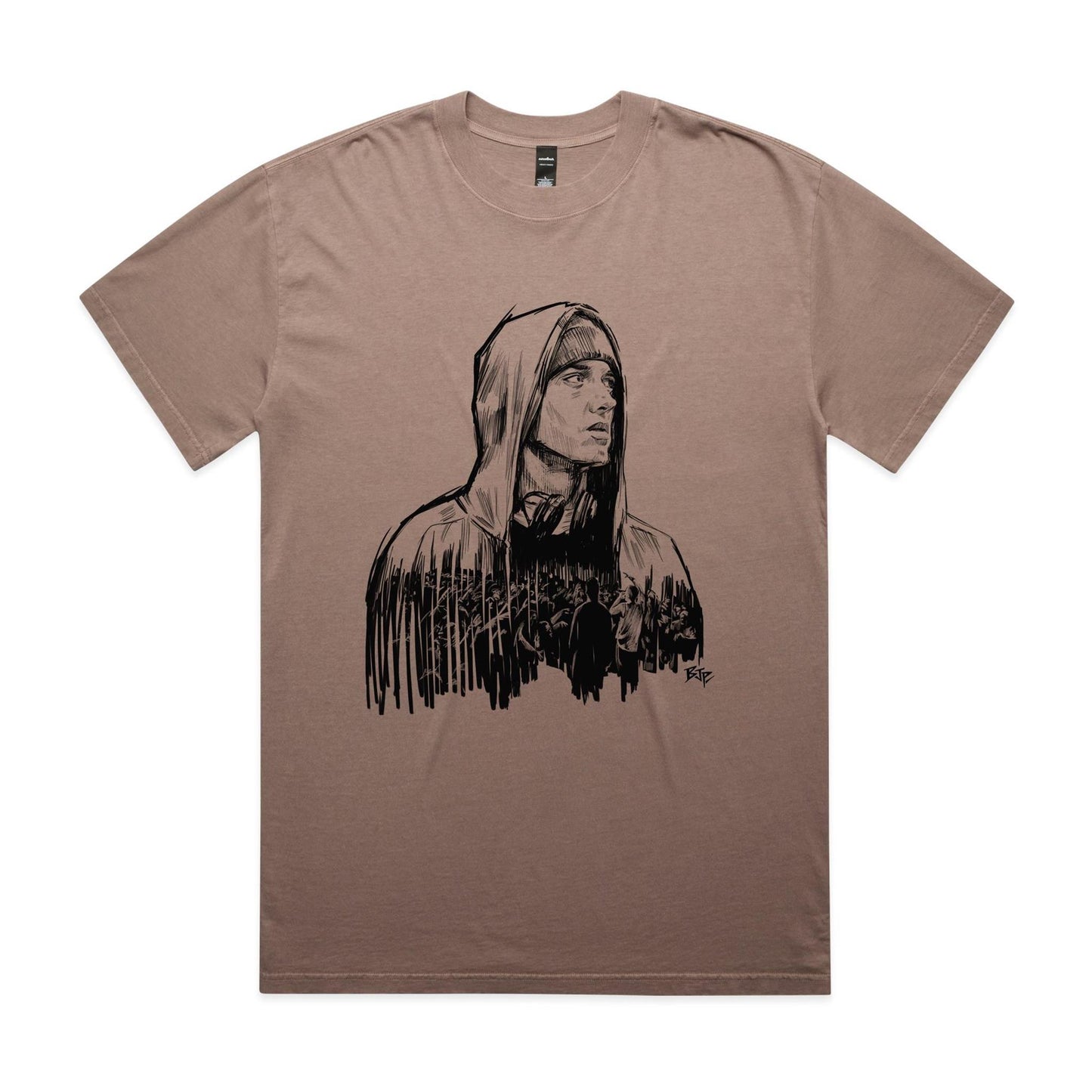 8 Mile - Heavy Faded Tee