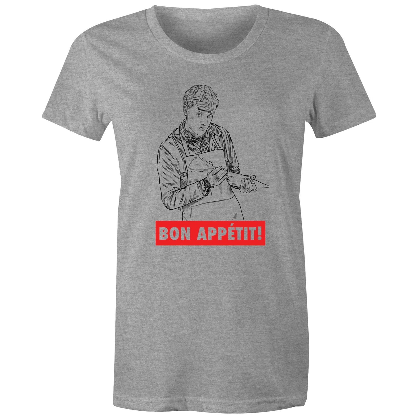 Started making it. Had a breakdown... - Women's Maple Tee