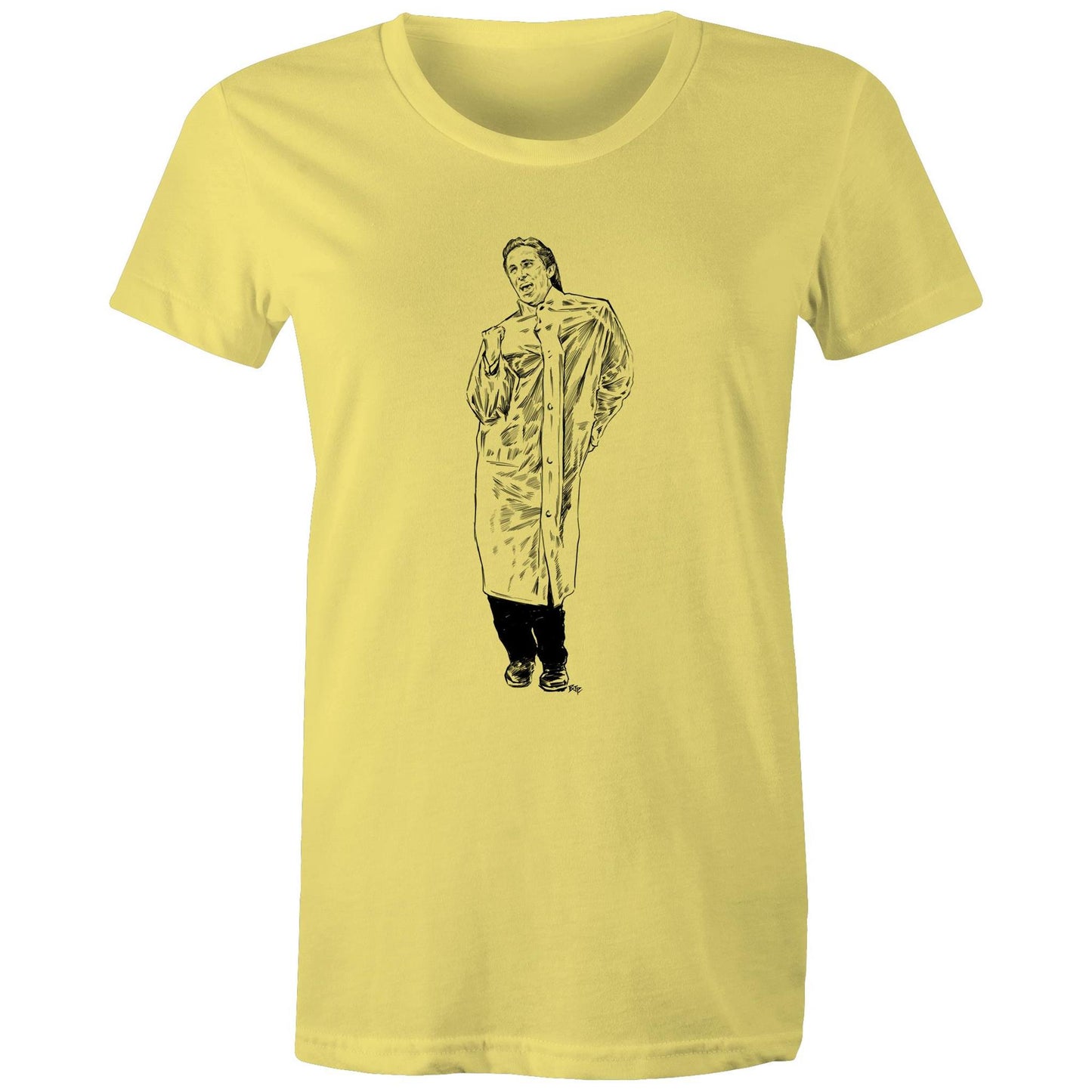"You like Huey Lewis and The News?" - Women's Maple Tee