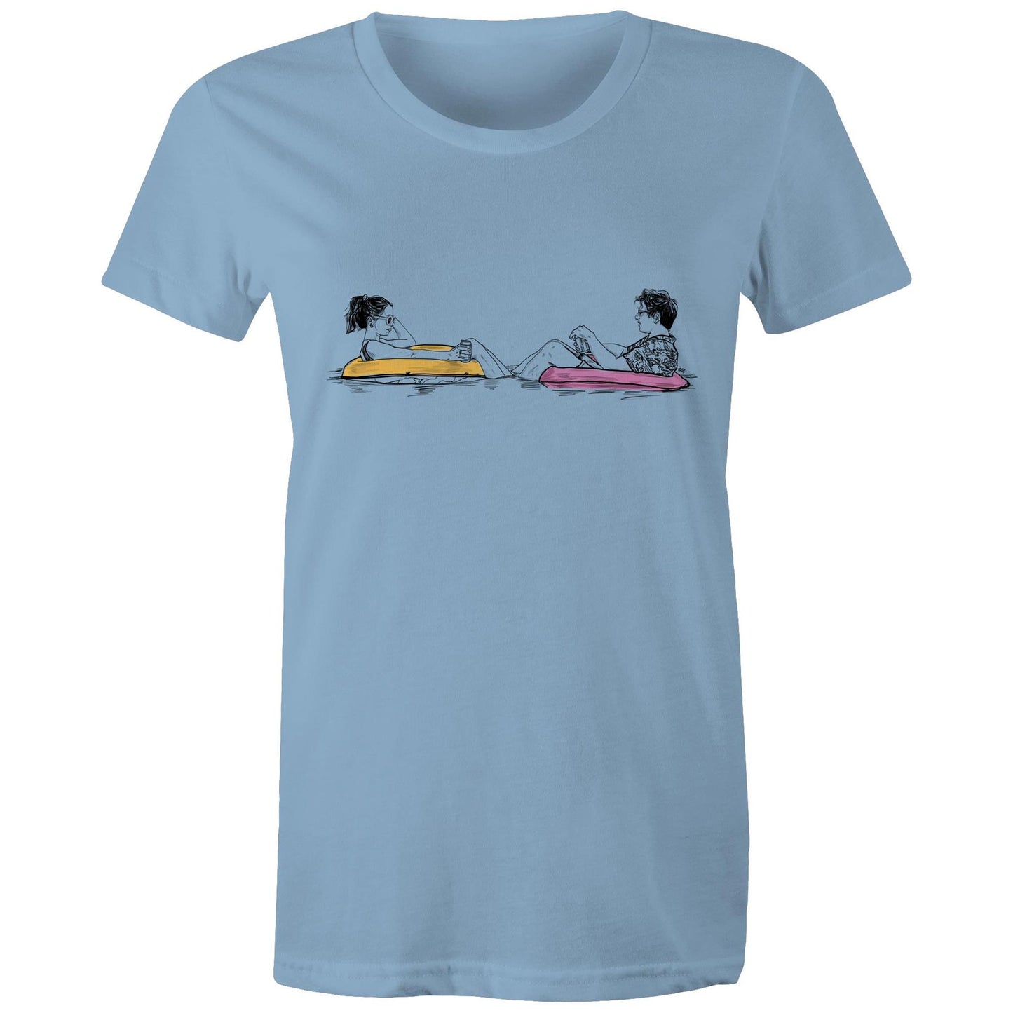 Sarah & Nyles - Women's Maple Tee