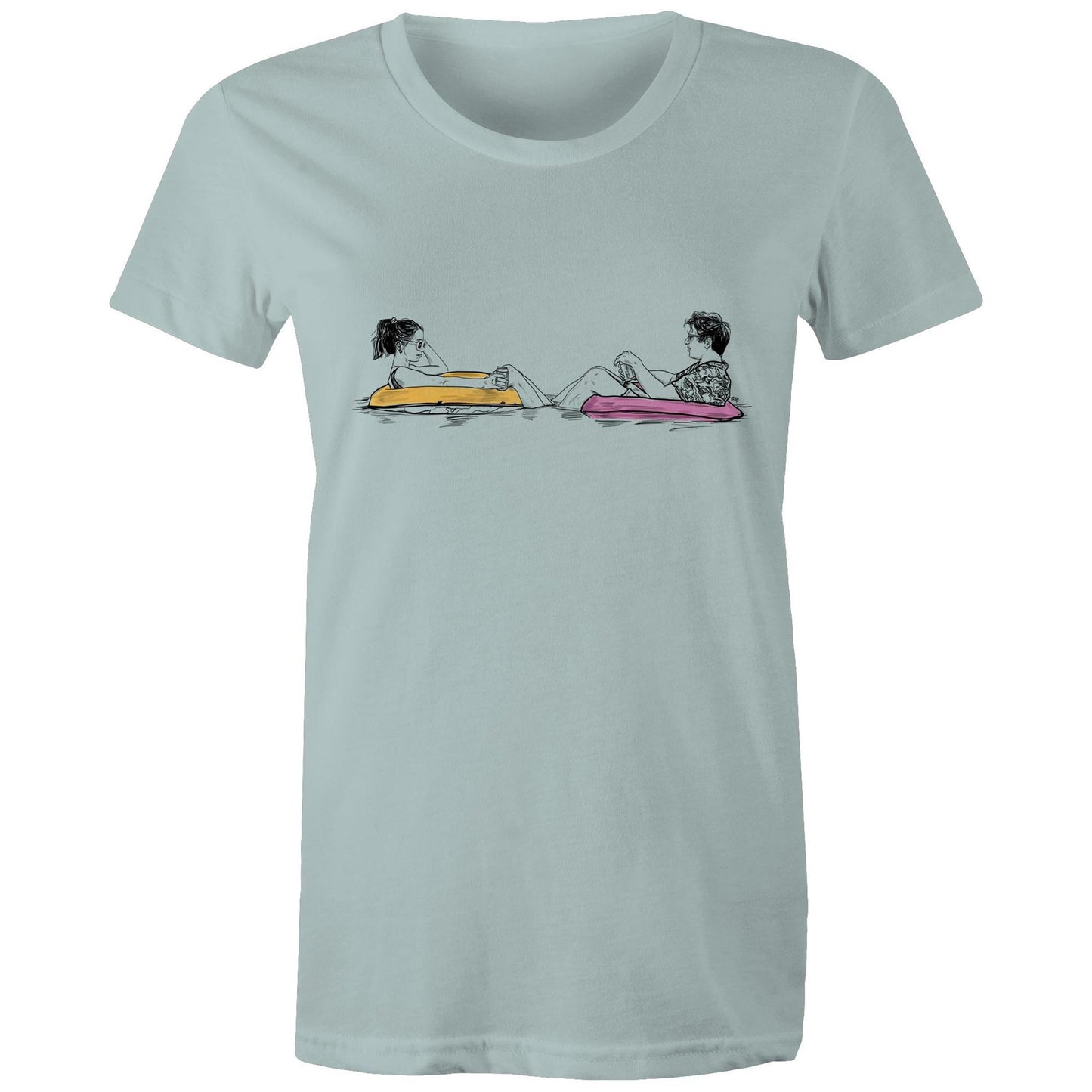 Sarah & Nyles - Women's Maple Tee