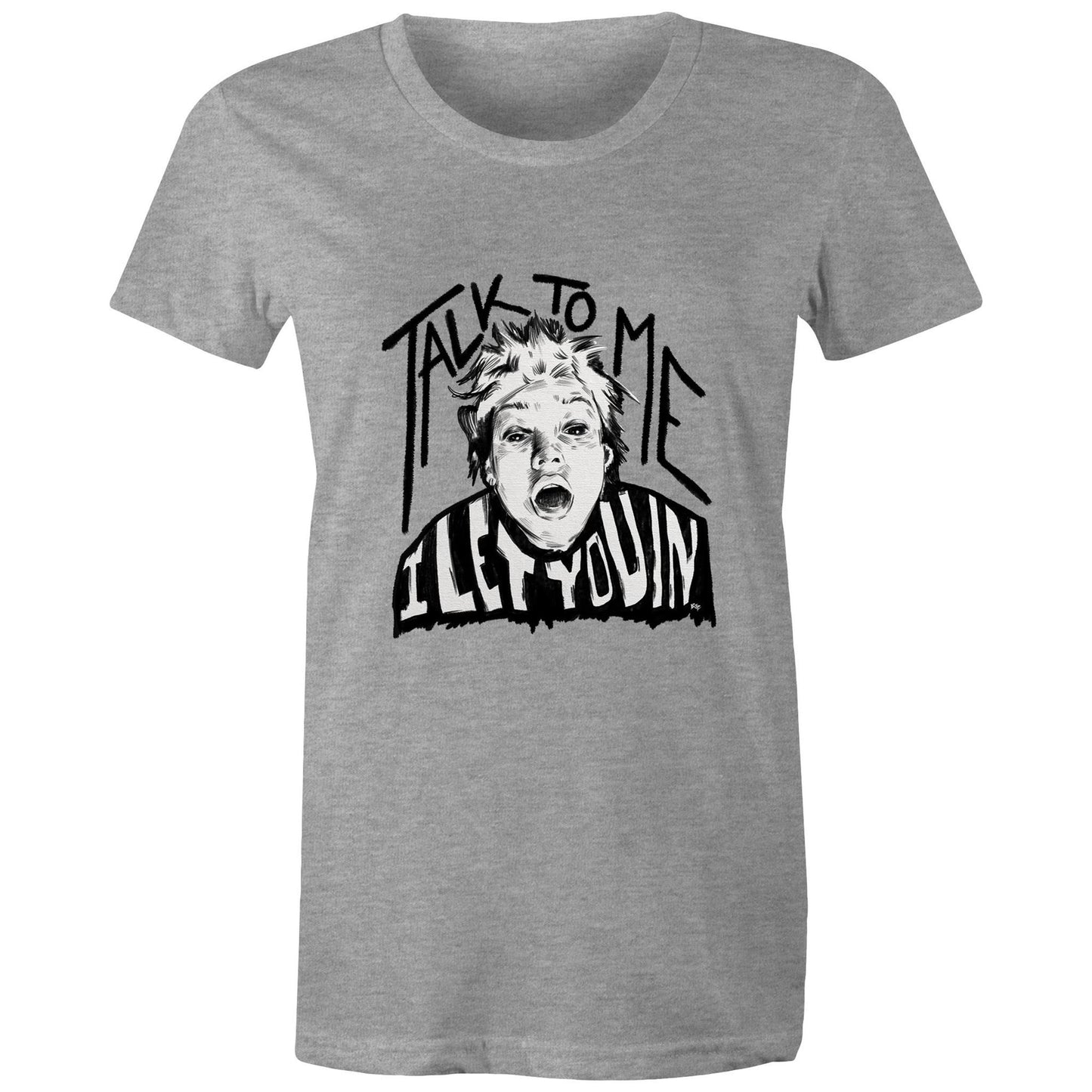 Talk To Me - Women's Maple Tee