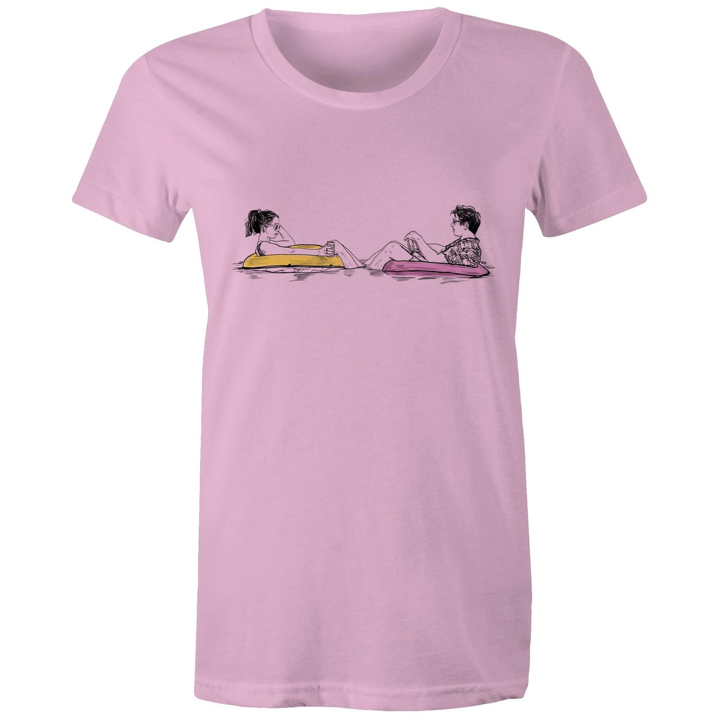 Sarah & Nyles - Women's Maple Tee
