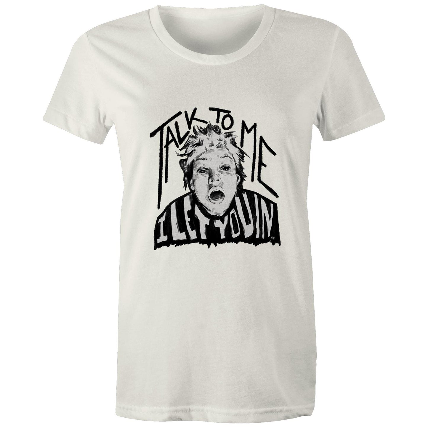 Talk To Me - Women's Maple Tee