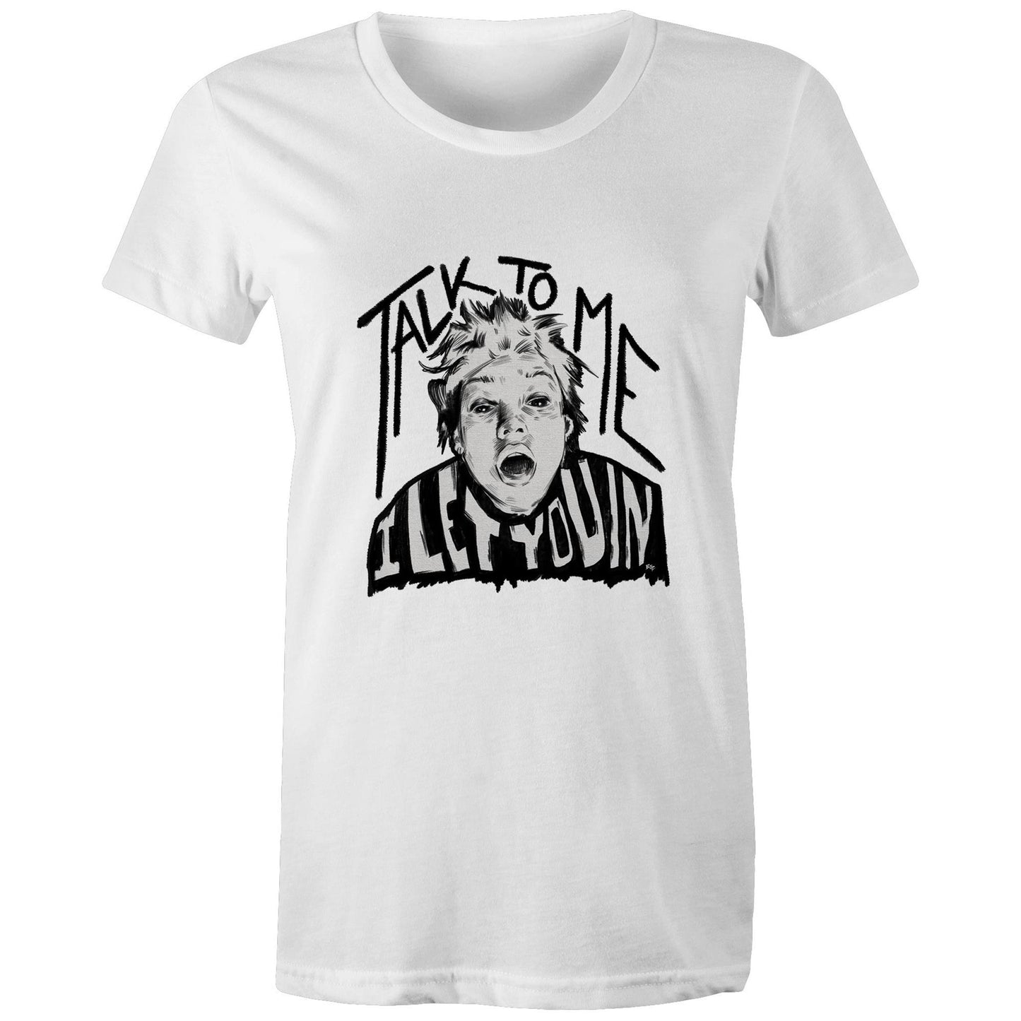 Talk To Me - Women's Maple Tee