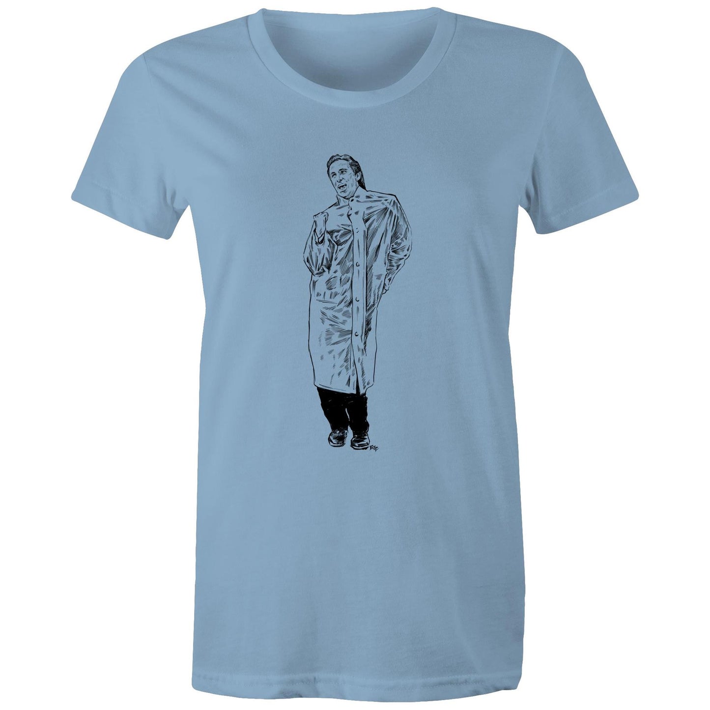 "You like Huey Lewis and The News?" - Women's Maple Tee