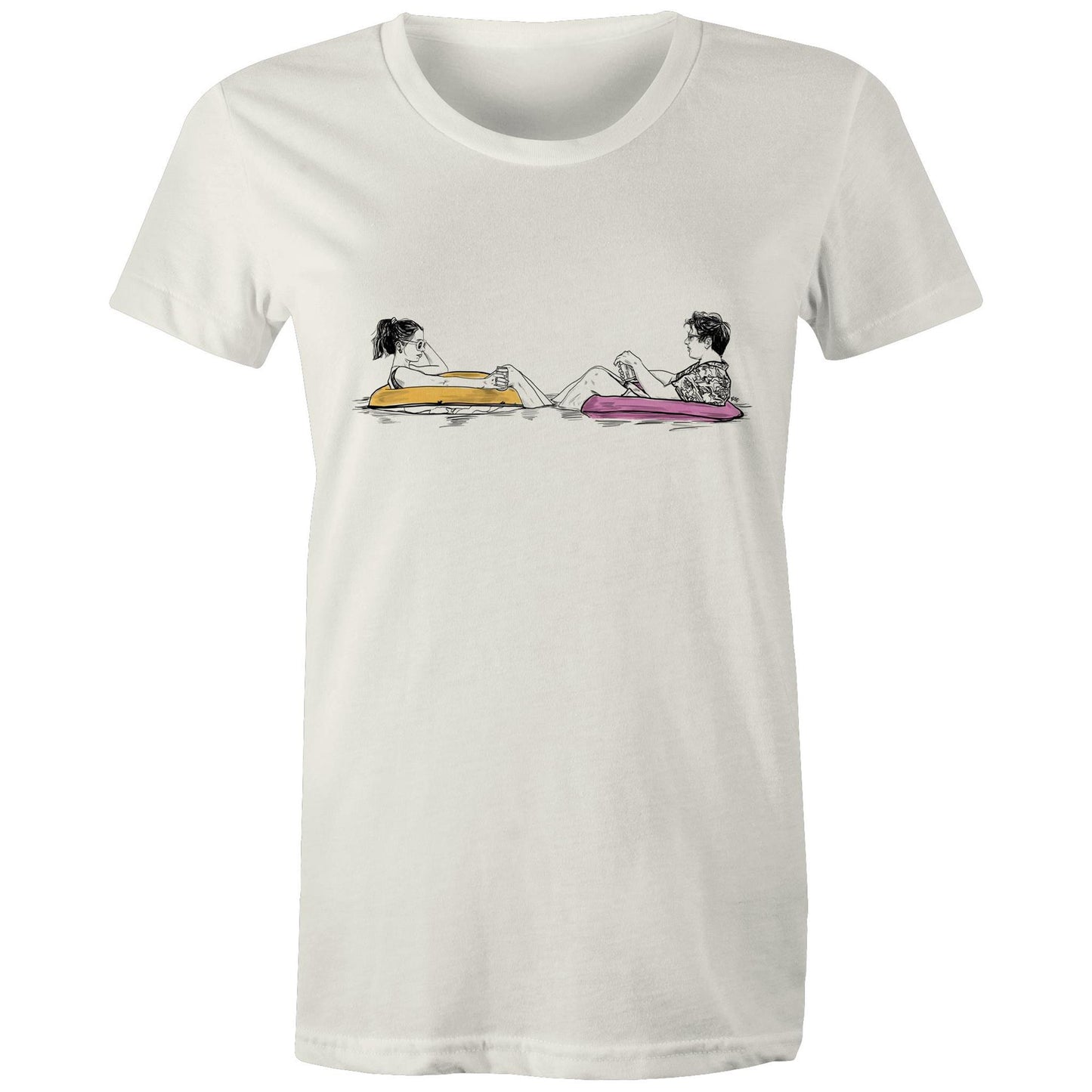 Sarah & Nyles - Women's Maple Tee