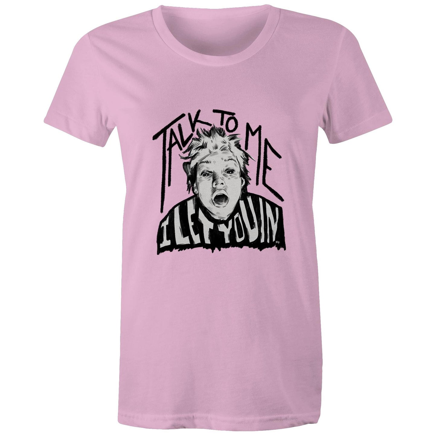 Talk To Me - Women's Maple Tee