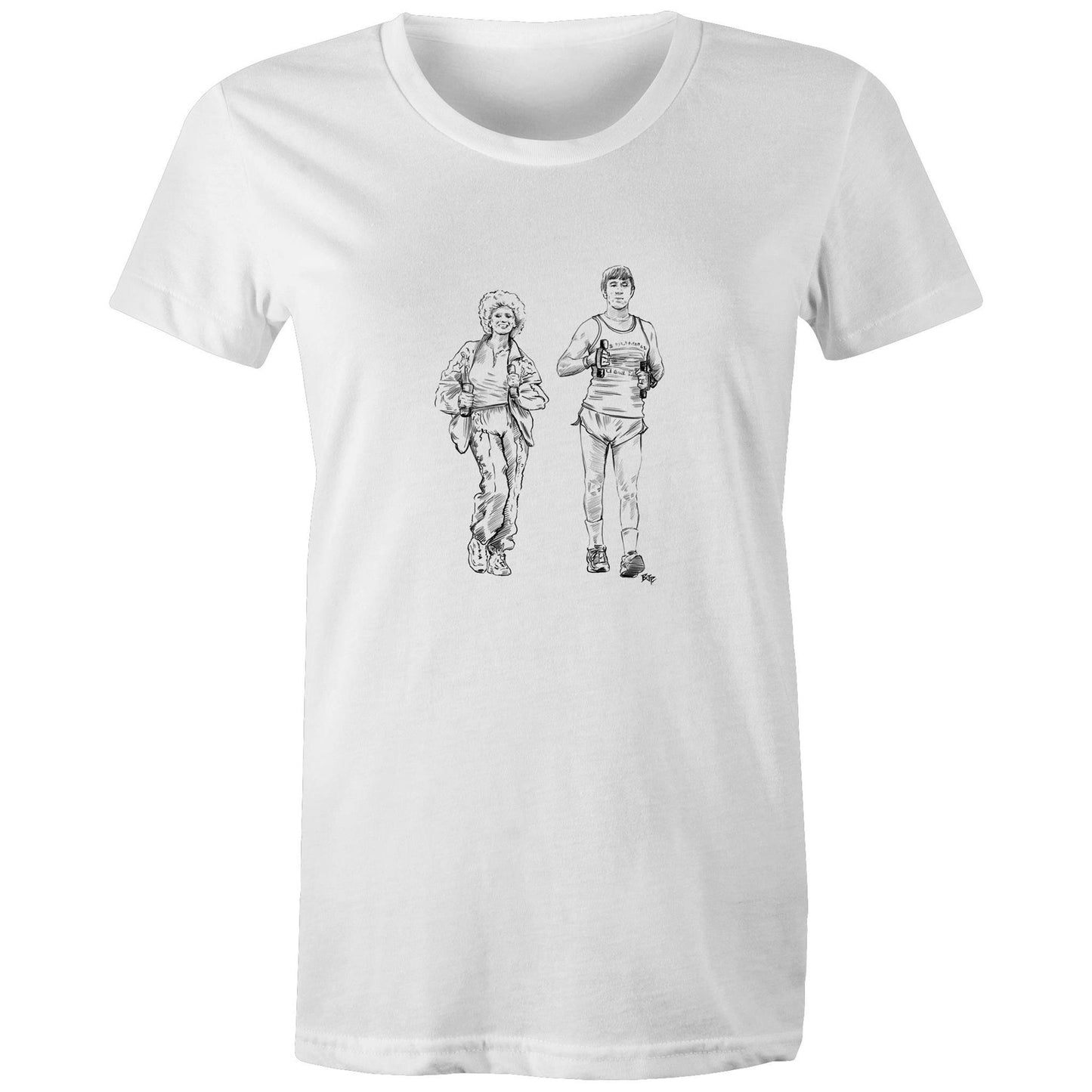 Kath & Kel - Women's Maple Tee