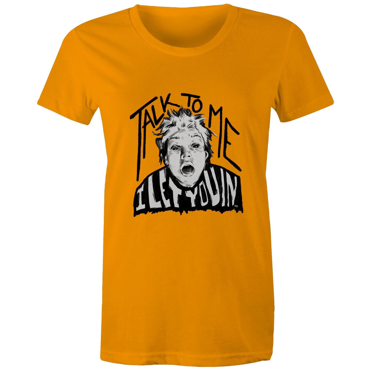 Talk To Me - Women's Maple Tee