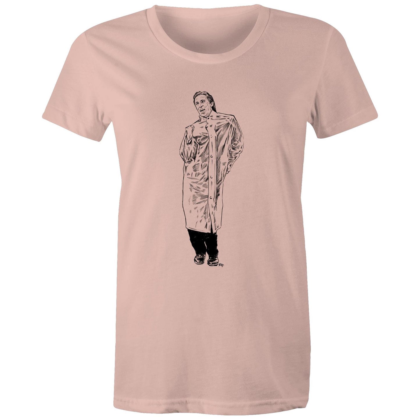 "You like Huey Lewis and The News?" - Women's Maple Tee