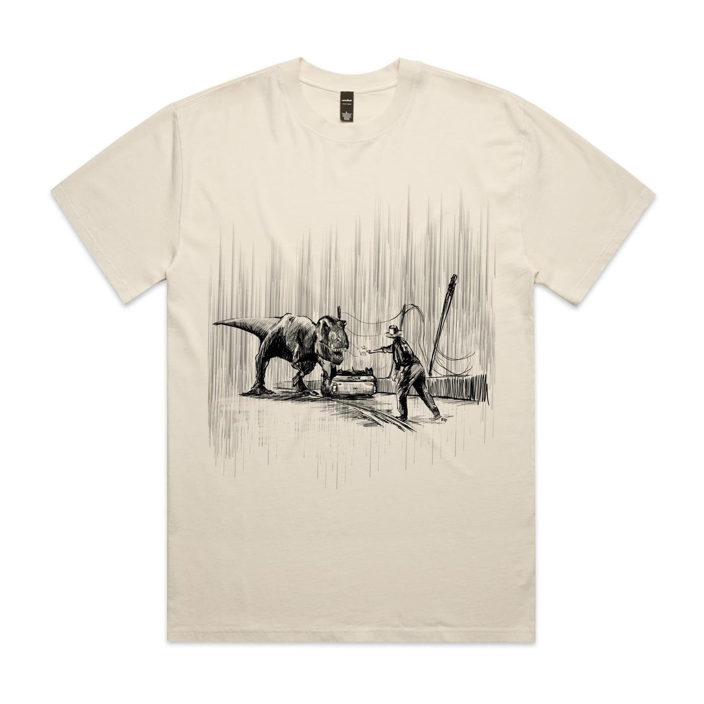 "Where did the vehicles stop?" - Box Tee