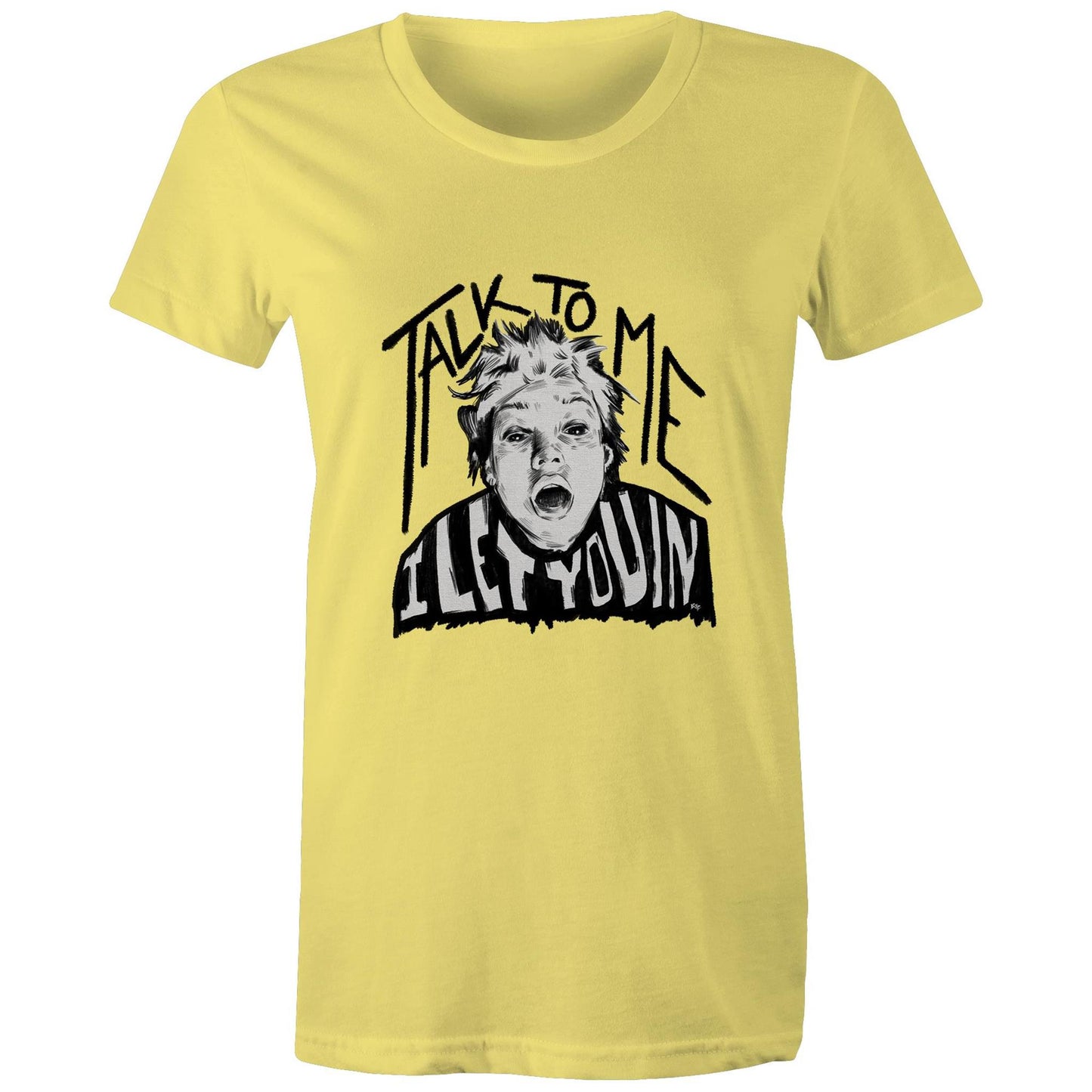 Talk To Me - Women's Maple Tee
