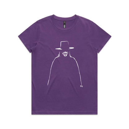 You May Call Me V - Women's Maple Tee