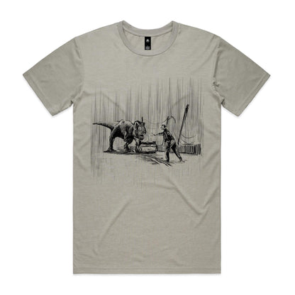 "Where did the vehicles stop?" - Classic Tee
