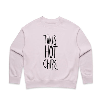 That's Hot Chips - Woman's Crew Jumper