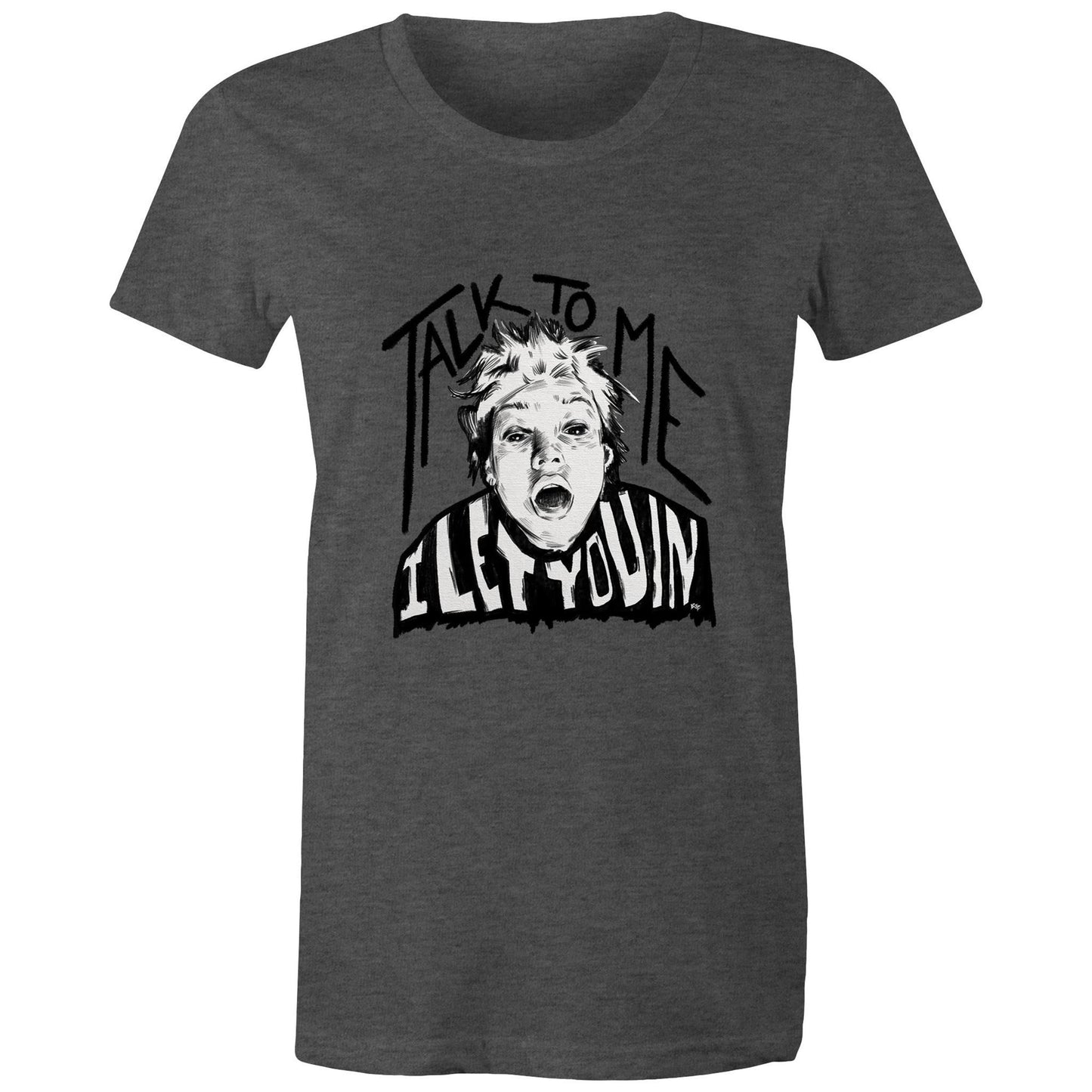 Talk To Me - Women's Maple Tee