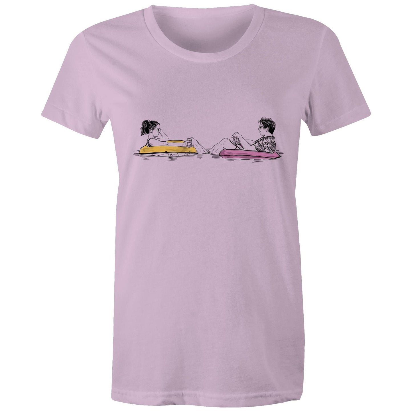 Sarah & Nyles - Women's Maple Tee