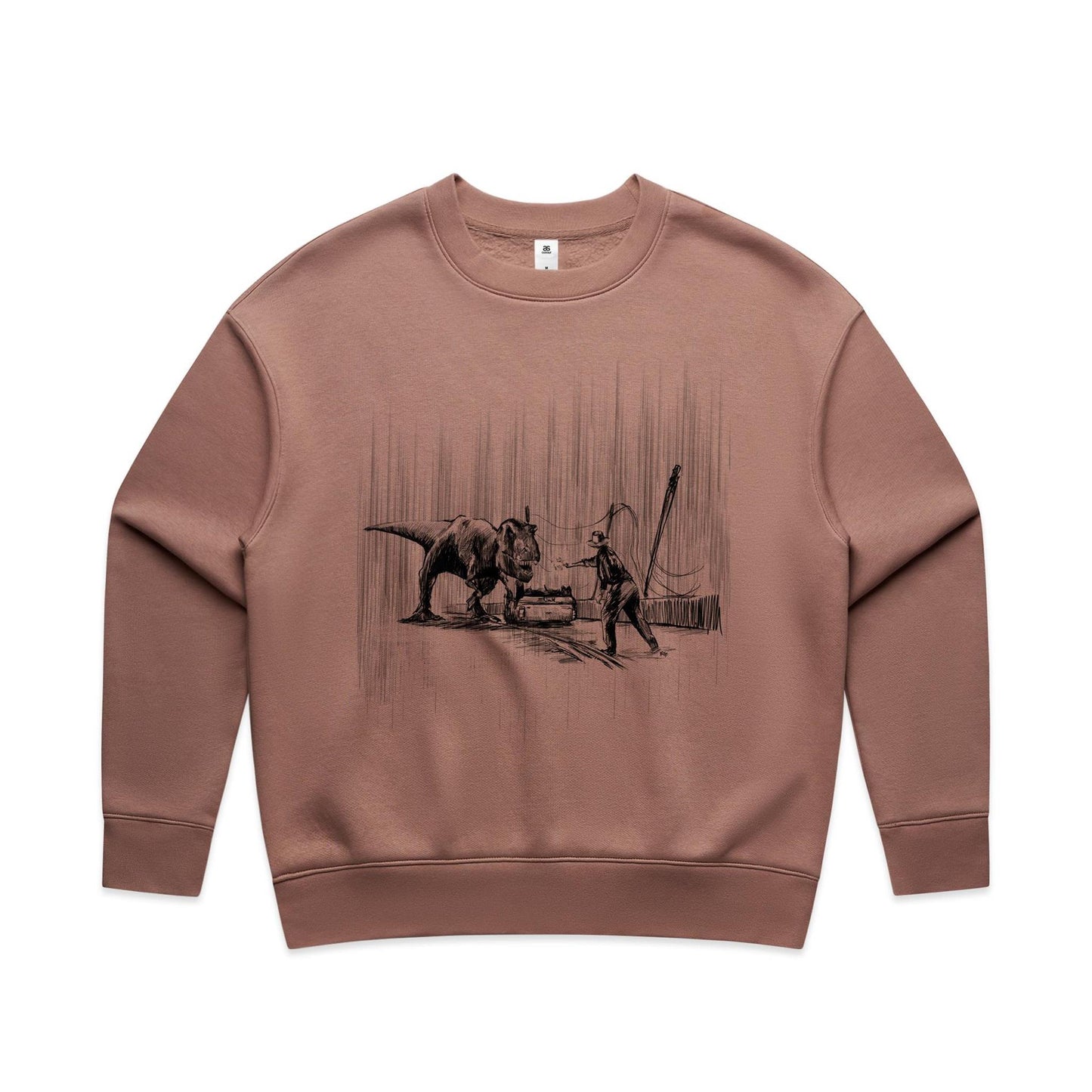 "Where did the vehicles stop?" - Women's Crew Jumper