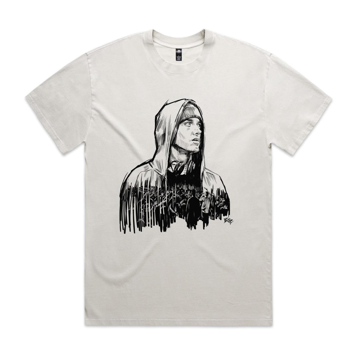 8 Mile - Heavy Faded Tee