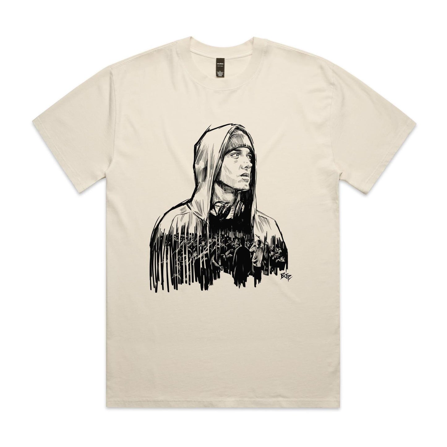 8 Mile - Heavy Faded Tee