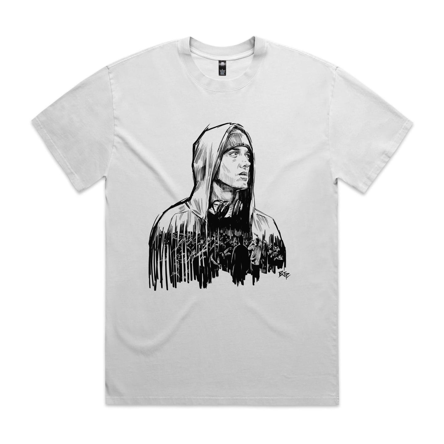8 Mile - Heavy Faded Tee