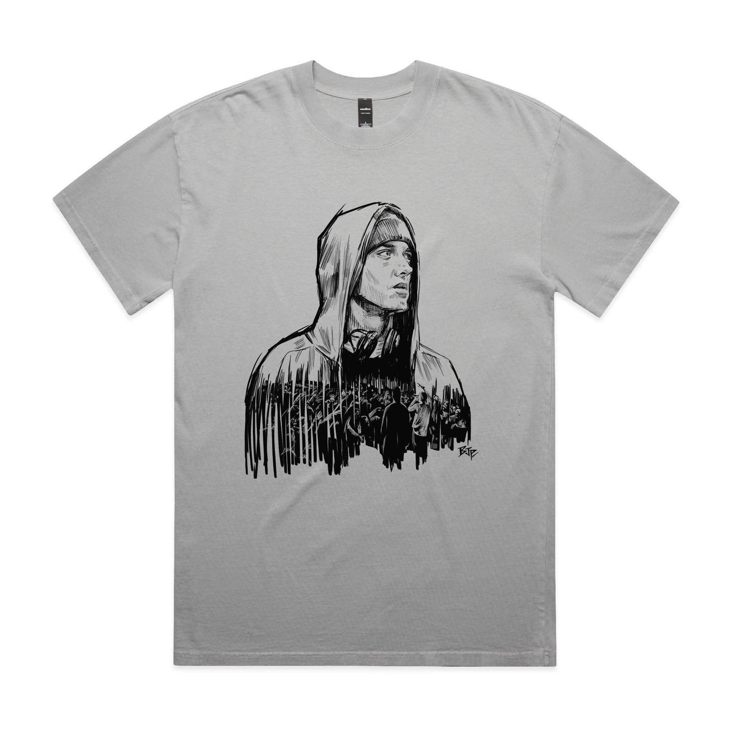 8 Mile - Heavy Faded Tee