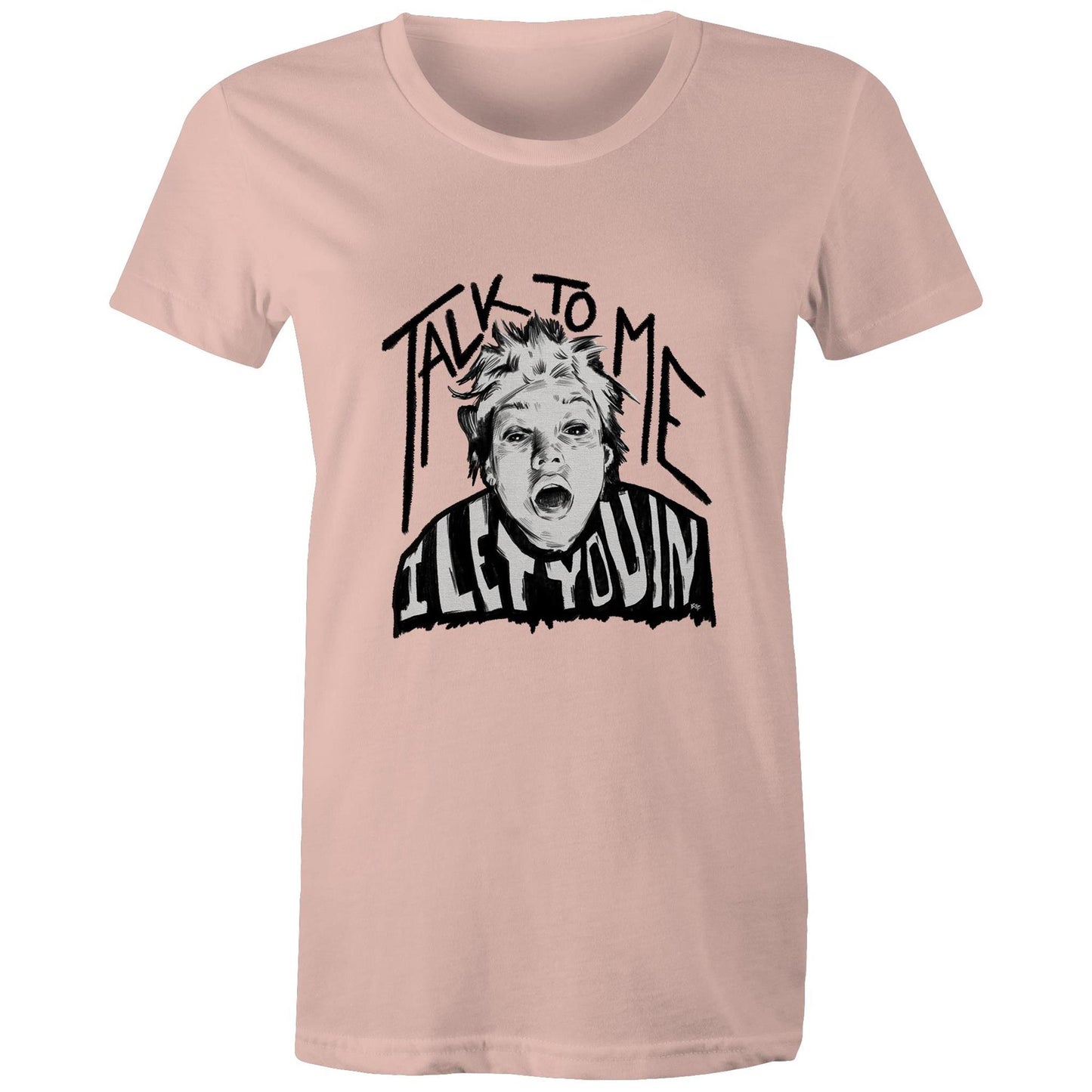 Talk To Me - Women's Maple Tee