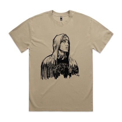 8 Mile - Heavy Faded Tee