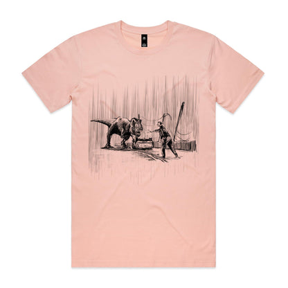 "Where did the vehicles stop?" - Classic Tee