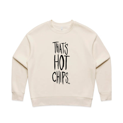 That's Hot Chips - Woman's Crew Jumper