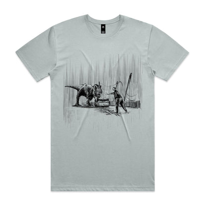 "Where did the vehicles stop?" - Classic Tee