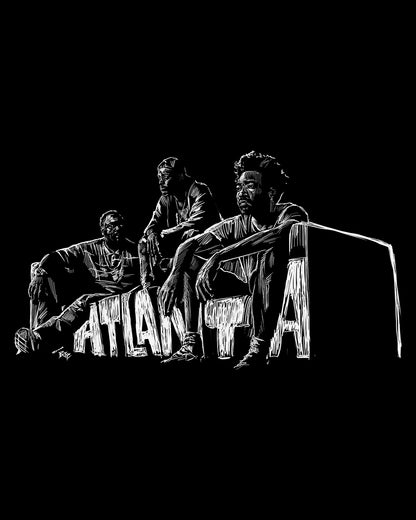 Earn, Al & Darius - Heavy Faded Tee