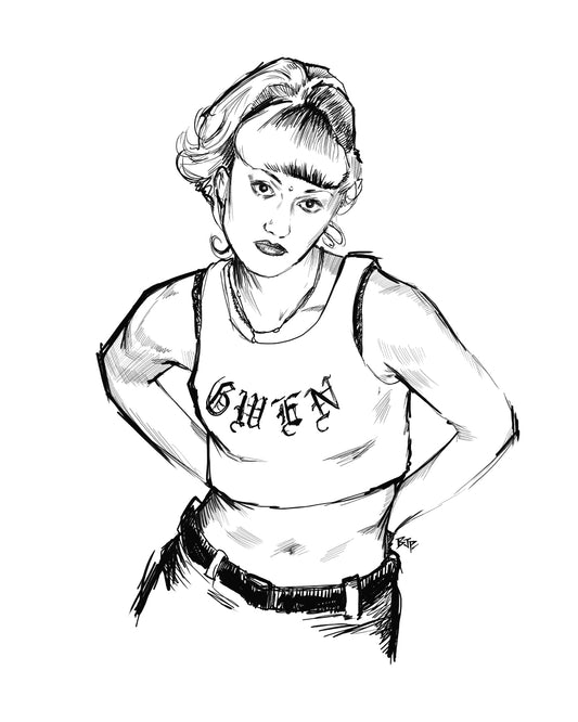 Gwen - Heavy Faded Tee