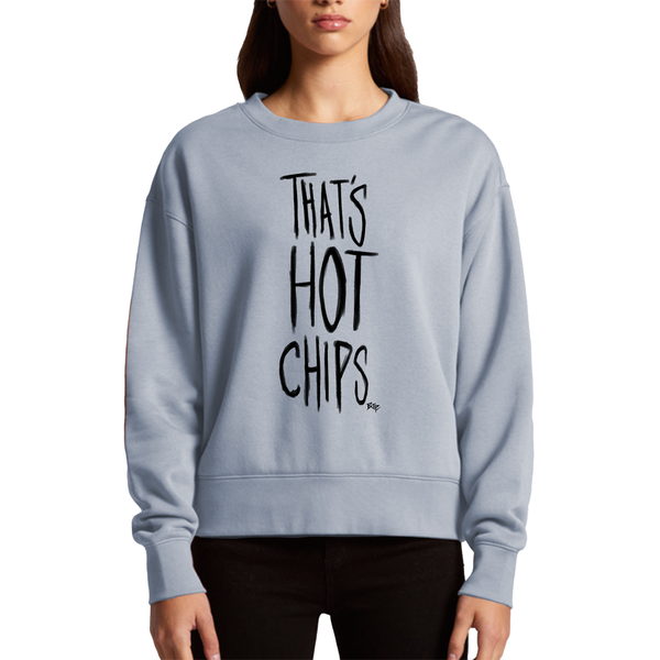 That's Hot Chips - Woman's Crew Jumper