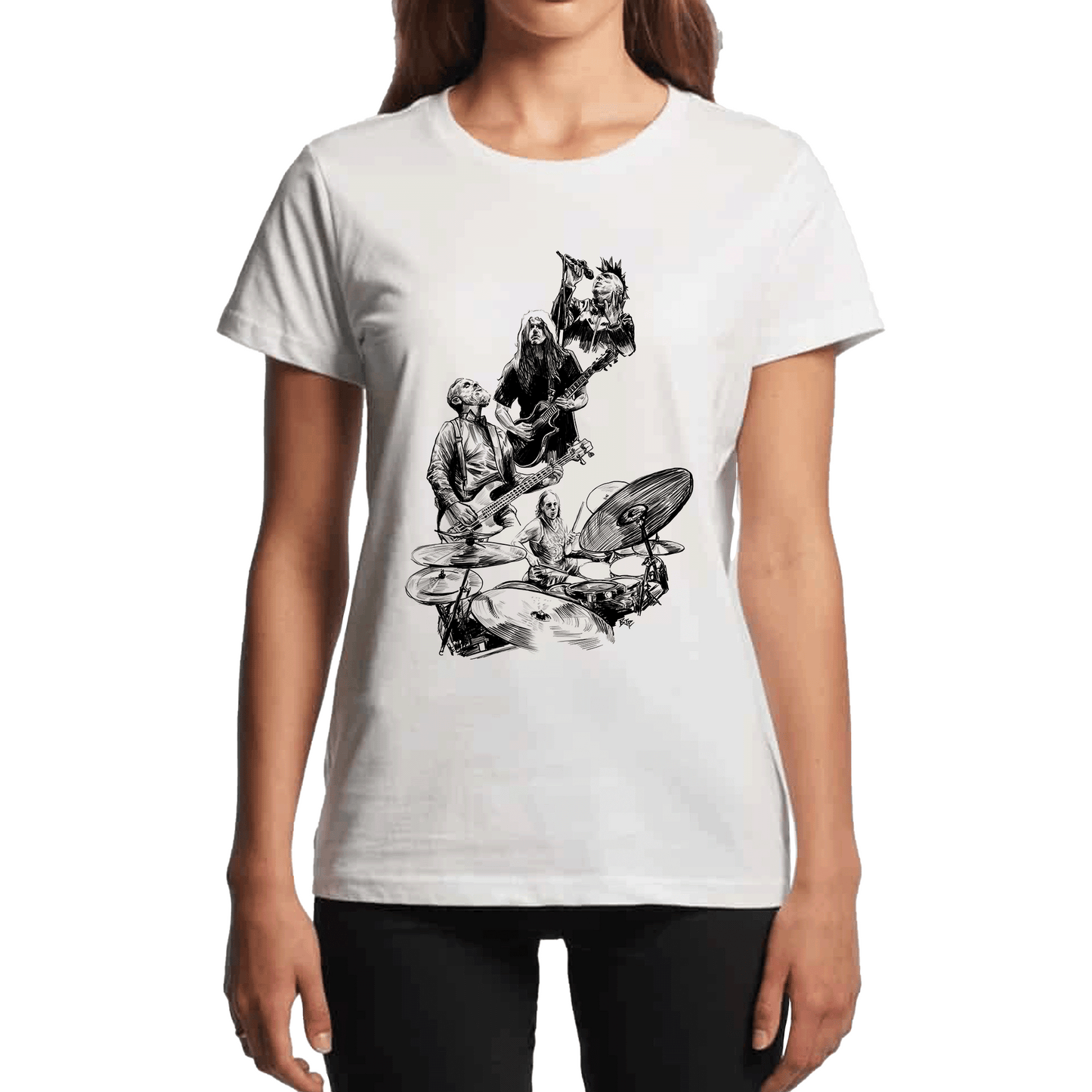 Adam. Justin. Maynard & Danny - Women's Maple Tee