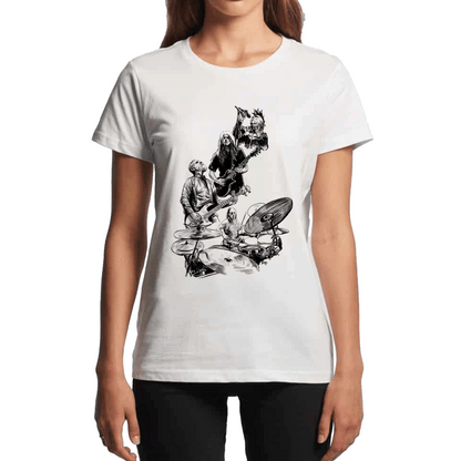 Adam. Justin. Maynard & Danny - Women's Maple Tee
