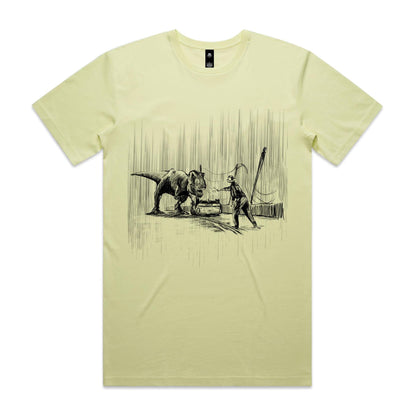 "Where did the vehicles stop?" - Classic Tee