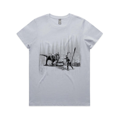 "Where did the vehicles stop?" - Women's Tee