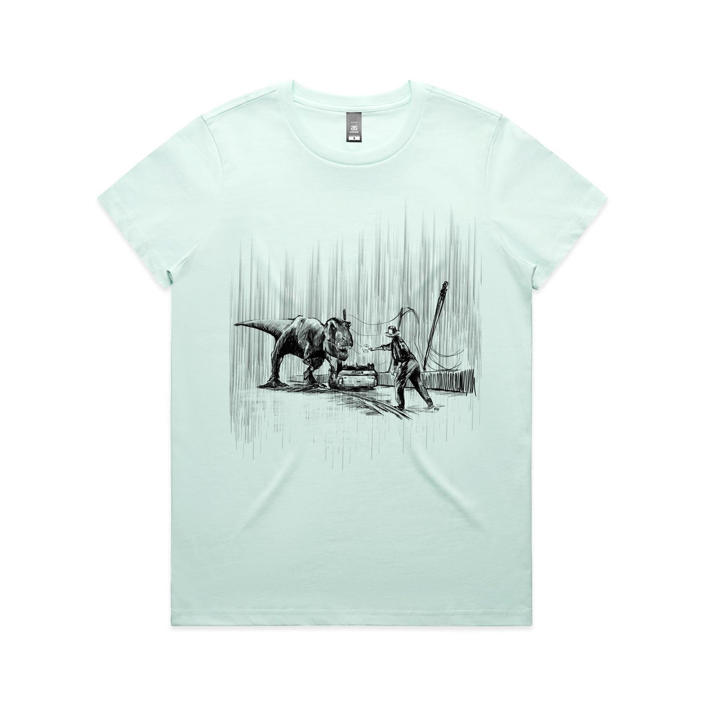 "Where did the vehicles stop?" - Women's Tee