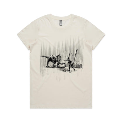 "Where did the vehicles stop?" - Women's Tee