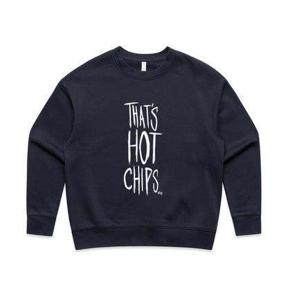 That's Hot Chips - Woman's Crew Jumper