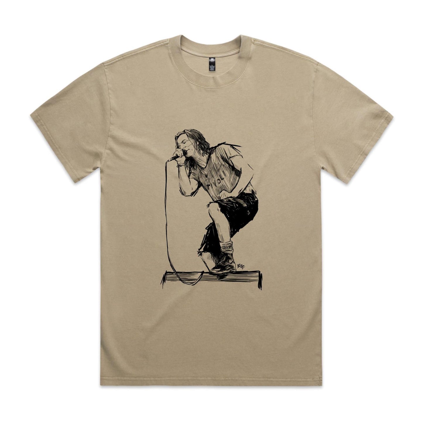 Eddie - Heavy Faded Tee