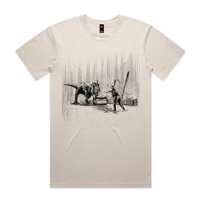 "Where did the vehicles stop?" - Classic Tee